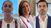 FOTOS: Así votaron Sheinbaum, Xóchitl Gálvez y Álvarez Máynez en elecciones 2024