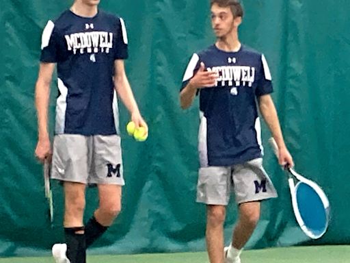 McDowell and Cathedral Prep duos win District 10 doubles tournament titles