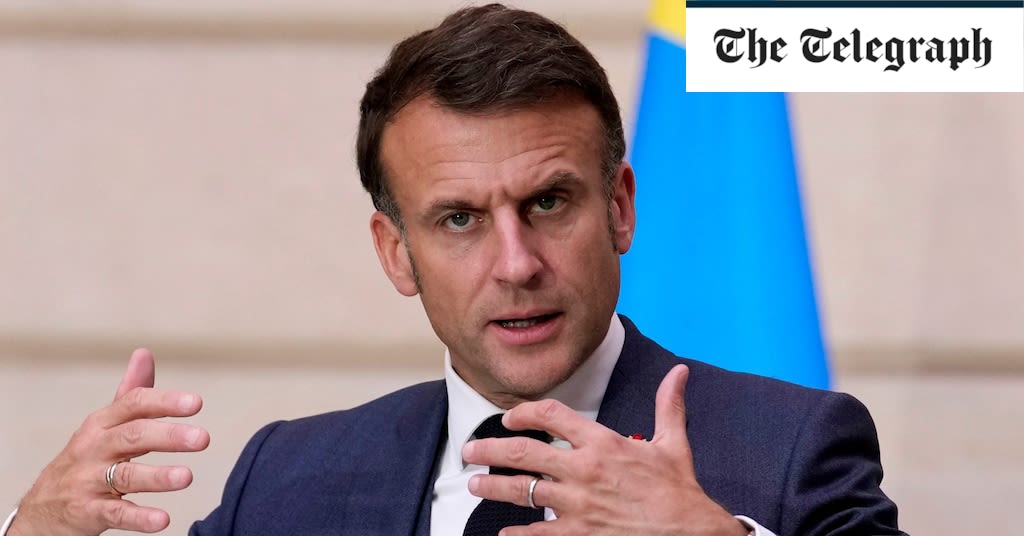 European nationalists are ‘all hidden Brexiteers’, says Macron