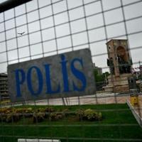 Istanbul's Taksim Square is fenced off to prevent May Day rallies