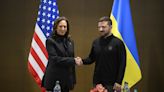 The US supports ‘a just and lasting peace’ for Ukraine, Harris tells Zelenskyy at Swiss summit