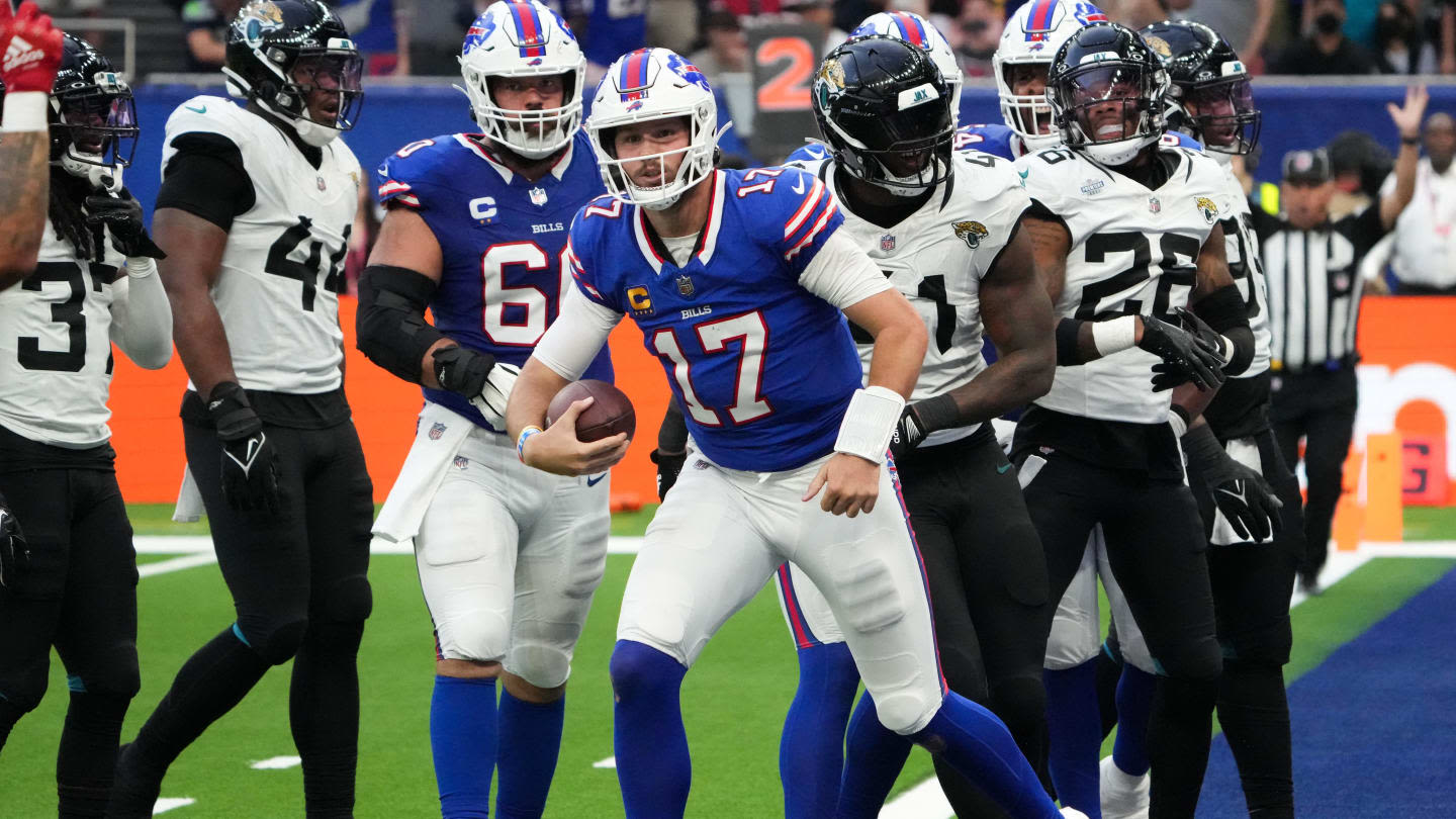 Comparing Bills QB Josh Allen's stats to Trevor Lawrence's just because it's fun