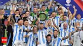 Argentina beat Colombia 1-0 to win record 16th Copa America title | Football News - Times of India