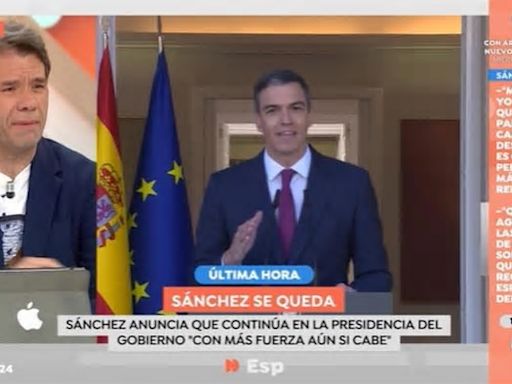 Rubén Amón, sobre la decisión de Sánchez: "Le han apoyado Miguel Ríos, Ana Belén y 500 más en un teatrillo"