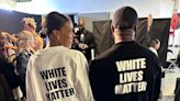 Kanye West Wears 'White Lives Matter' Shirt at His Yeezy Season 9 Fashion Show in Paris