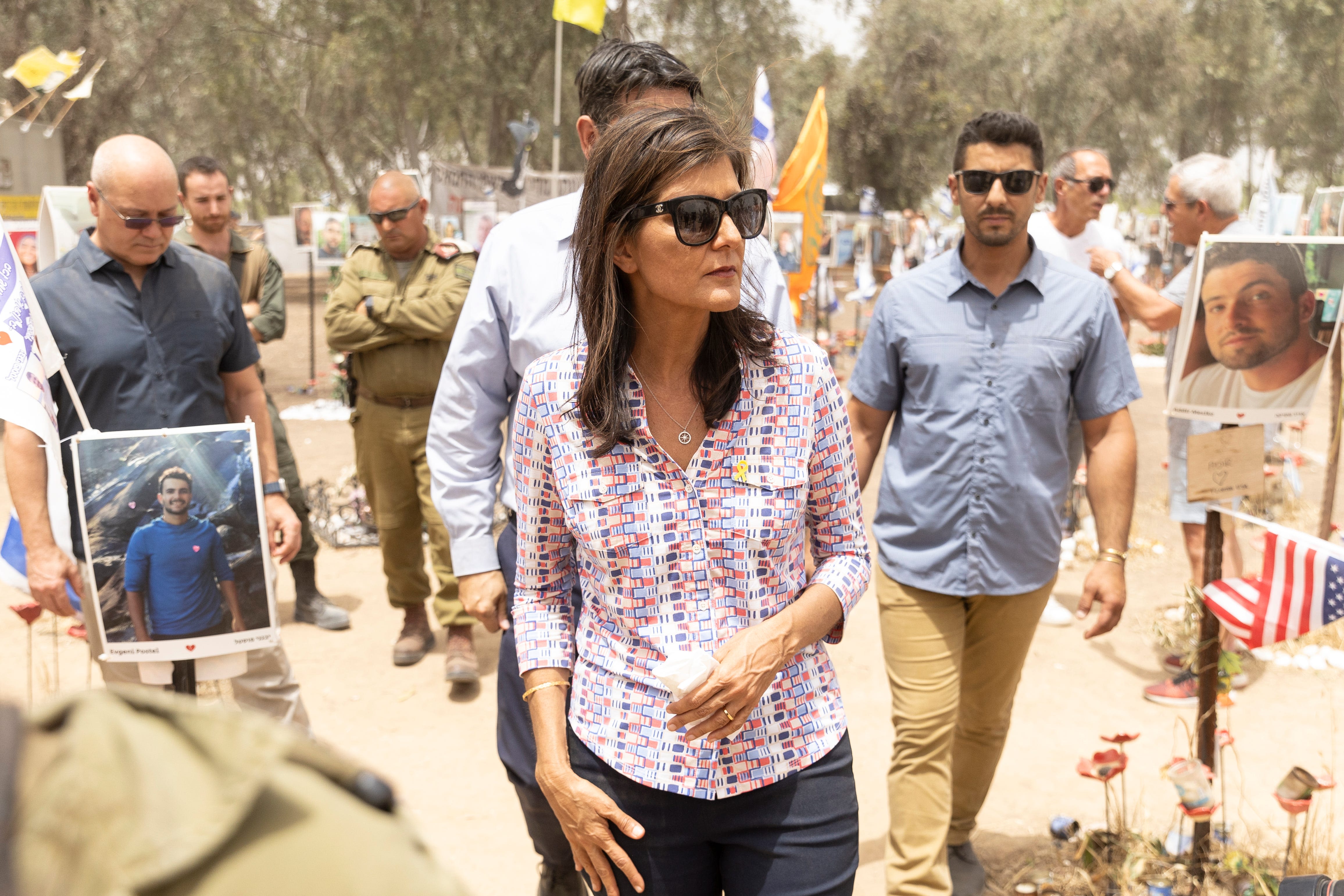 'Finish them!': Nikki Haley writes message on Israeli artillery shell