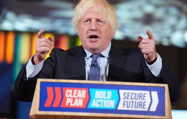 Boris Johnson begs voters to avoid ‘nightmare’ Labour government as he heads to polling station