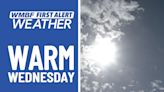 FIRST ALERT: Warm Wednesday, slim rain chance this evening