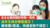 過年要去哪裡看醫生？3管道查詢看診不撲空【2024春節全台重點醫院急診門診一覽】