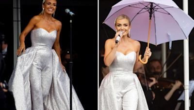 Katherine Jenkins wows in jumpsuit as she takes to the stage at BST Hyde Park