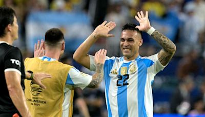 Com gol de Lautaro no segundo tempo da prorrogação, Argentina vence a Colômbia e leva o bi da Copa América
