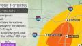 Severe weather, flooding threats loom for Texas to Ohio this week