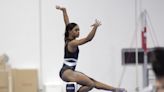 Gabby Douglas competes for the first time in 8 years at the American Classic