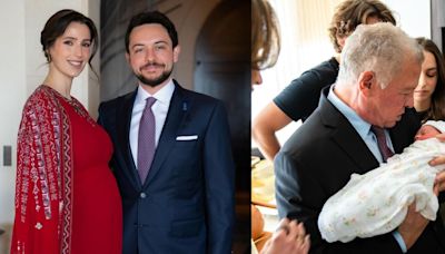 Princess Rajwa of Jordan and Crown Prince Hussein welcome their first child; Watch adorable video