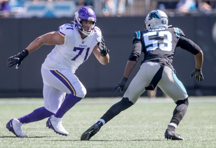 Vikings pick up fifth-year option for left tackle Darrisaw