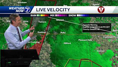 Tornado warning has been issued for several Nebraska counties