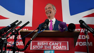 A vote for the Tories is a waste, says Nigel Farage