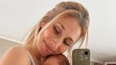 Stacey Solomon says she was left ‘naked’ during breastfeeding mishap: ‘You can’t breastfeed in a jumper dress’