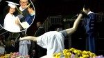 NJ teen nails ‘diabolical’ headstand and split on stage at high school graduation