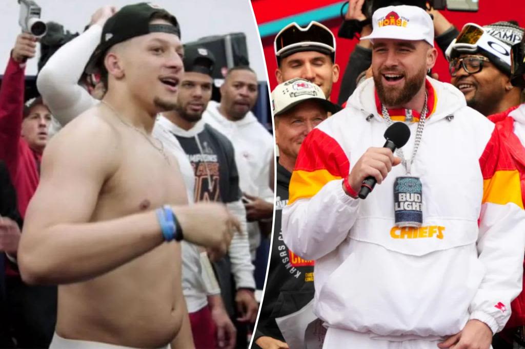Travis Kelce uses dad bod and Coors Light in playful Patrick Mahomes partying feud