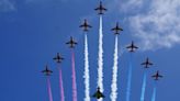 RAF Red Arrows flypast route for D-Day 80 Commemorations mapped