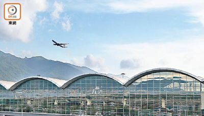 機管局聯同航空公司颱風應變 今明兩日多班航班取消或延誤