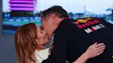 Geri Halliwell appears on F1 grid alongside husband Christian Horner after leaked messages scandal