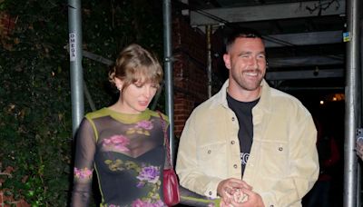 Taylor Swift Wore a French-Girl Trench Dress for a Rainy Boat Date With Travis Kelce