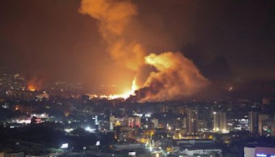 Israeli airstrikes rock Beirut, Hezbollah command center hit