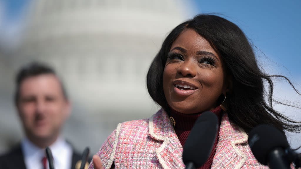 Rep. Jasmine Crockett is putting her viral clapback on merch