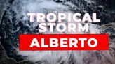 Tropical Storm Alberto forms in southwest Gulf, 1st named storm of the hurricane season