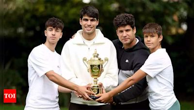 Wimbledon: Carlos Alcaraz chasing the 'big guys' | Tennis News - Times of India