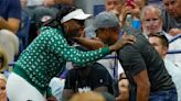 Tiger Woods shows up to support Serena Williams at US Open