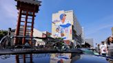 Ohtani's LA mural celebrates larger-than-life ballplayer