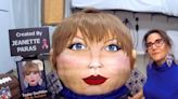 WATCH: Ohio Artist Paints 399 Lb. Pumpkin with Taylor Swift's Face — and Gives a Nod to Travis Kelce