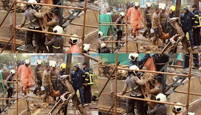 Mumbai: One Dead, Two Injured In Excavation Collapse Due To Heavy Rains At SRA Project Site In Malad