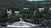 Who's Superyacht Was This Spotted on the Hudson River?