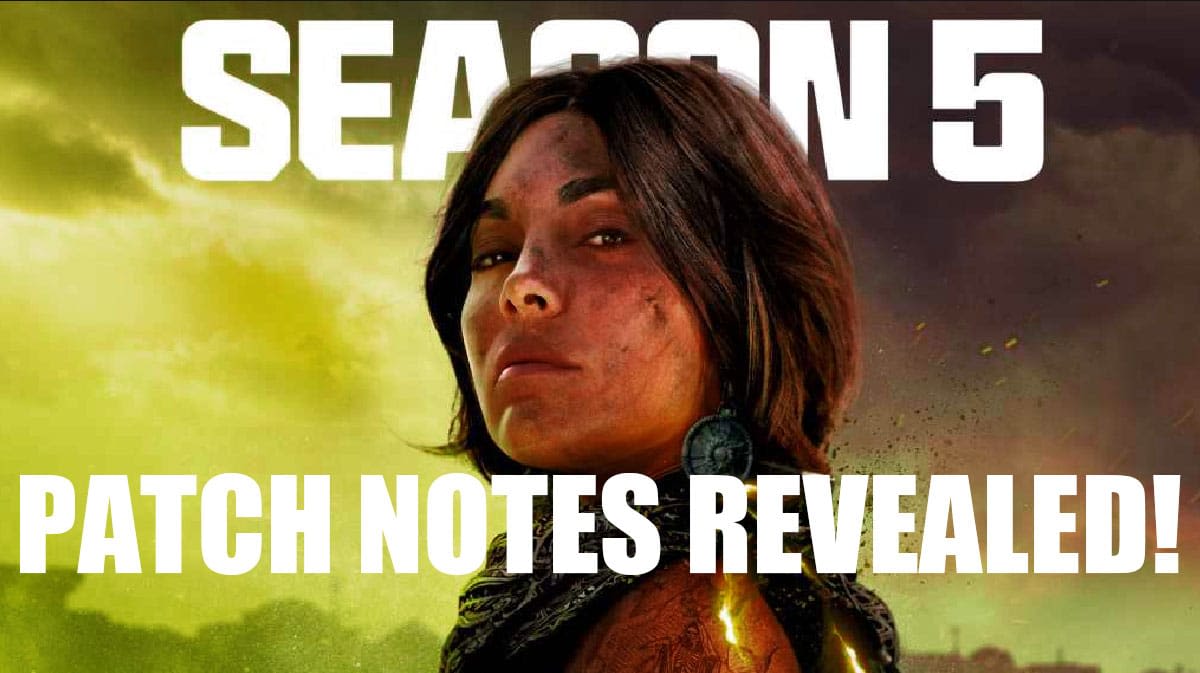 Call Of Duty: Modern Warfare 3 Season 5 Patch Notes Revealed