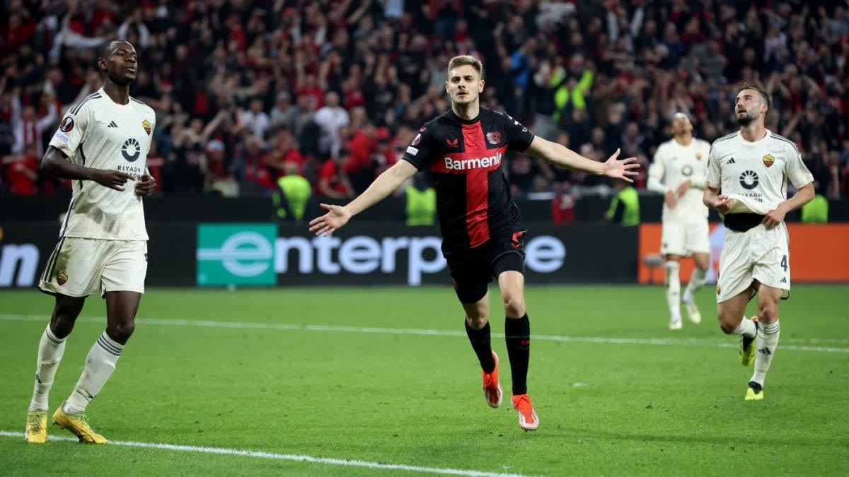 Bayer Leverkusen set European record with 49th straight match without defeat, advance to Europa League final