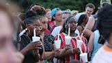 Hundreds gather at vigil for victims | Arkansas Democrat Gazette