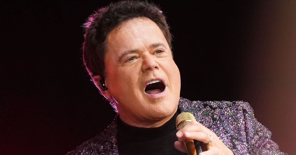 Donny Osmond sparks concern as health battle forces him to cancel show