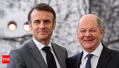 Macron, Scholz: Ukraine can strike some targets in Russia - Times of India