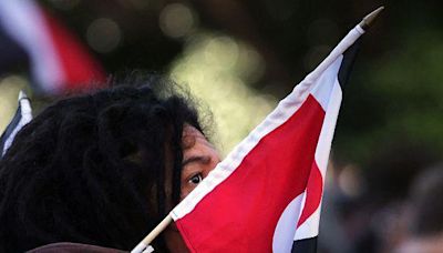 Thousands rally in NZ in support of Māori rights