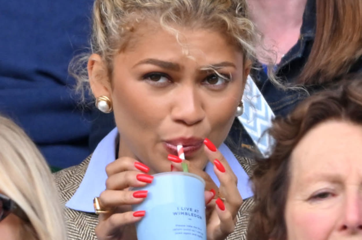 Zendaya's Facial Reactions At Wimbledon Were Absolutely Priceless, And They Have So Much Meme-Potential