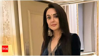 Preity Zinta expresses her excitement to reunite with favorite co-Star Sunny Deol in 'Lahore1947' | Hindi Movie News - Times of India
