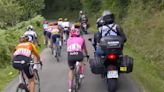 Riders union calls for stricter motorbike safety after rider clipped at Tour de France Femmes