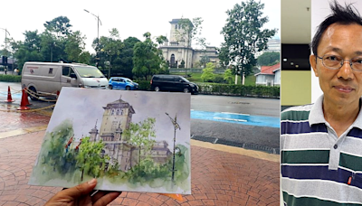 Hong Kong artist loves to sketch small towns of Malaysia - News