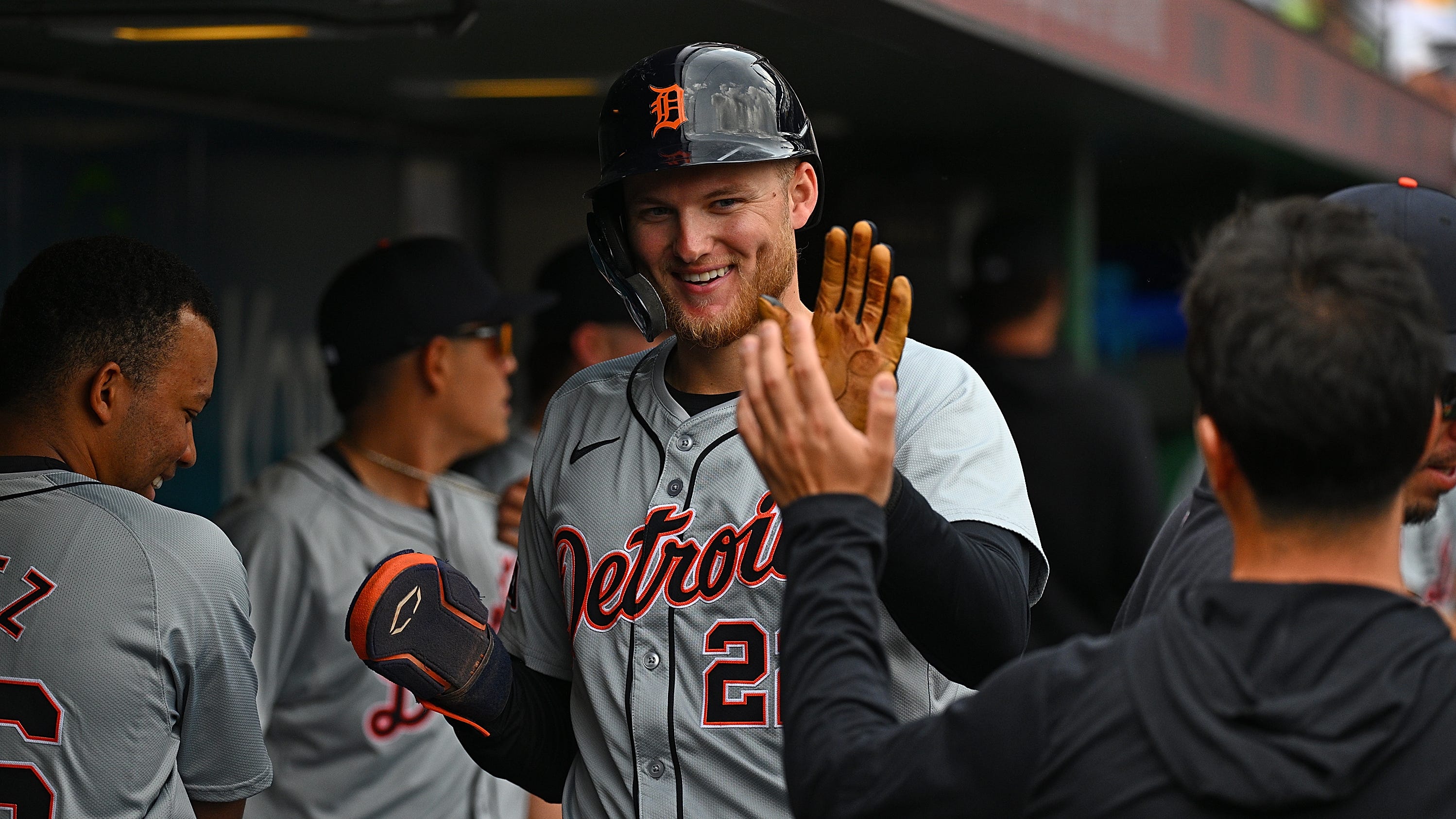 Parker Meadows returns to Detroit Tigers after swing adjustment in Triple-A Toledo