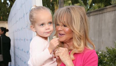 Goldie Hawn Poses With Look-Alike Granddaughter Rio in New Photo From Family Vacation