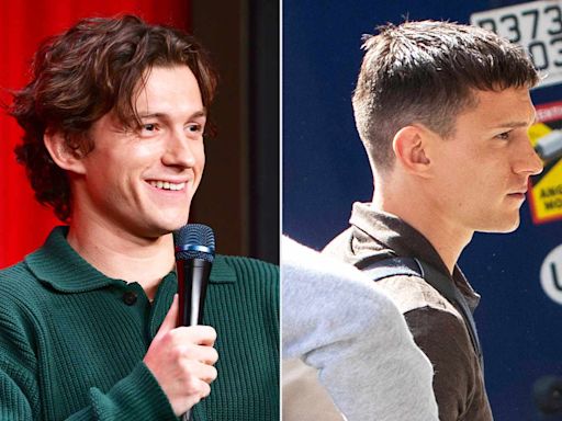 Tom Holland Ditches His Signature Curls for a New Shorter Hairstyle Ahead of 'Romeo & Juliet' Role in London